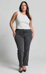 Can't You Tell Top - Ribbed Tank Top in White
