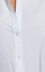 Terah Shirt - Button Up Shirt in White